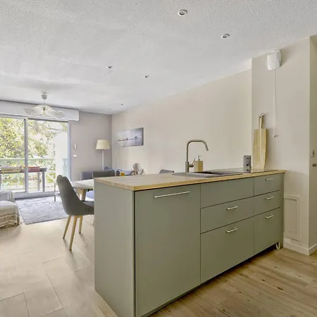 Arcachon: T2 Résidentiel Près Plage, 2 Balcons - Fr-1-433-137 Appartement Arcachon